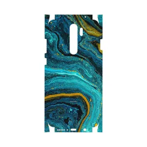 MAHOOT Turquoise marblewith golden streaks-FullSkin Cover Sticker for Xiaomi Redmi Note 8 Pro