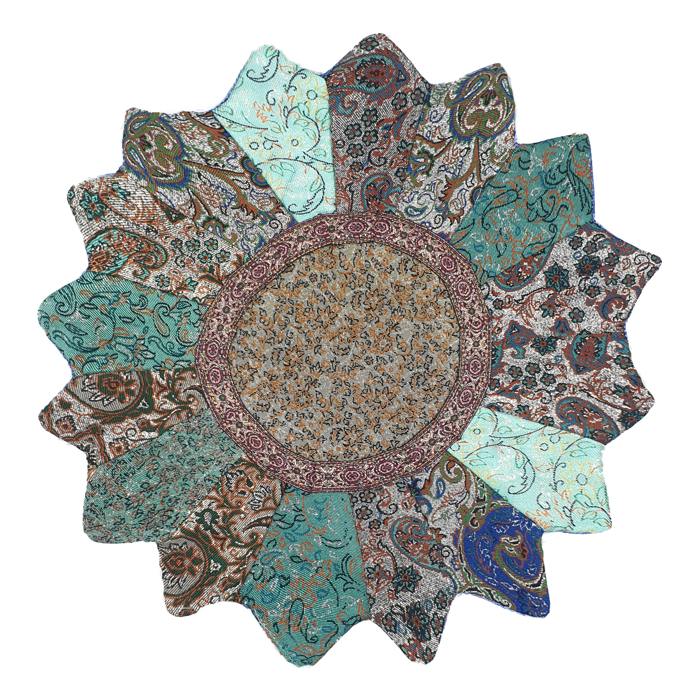 رومیزی ترمه مدل نسترن کد p925