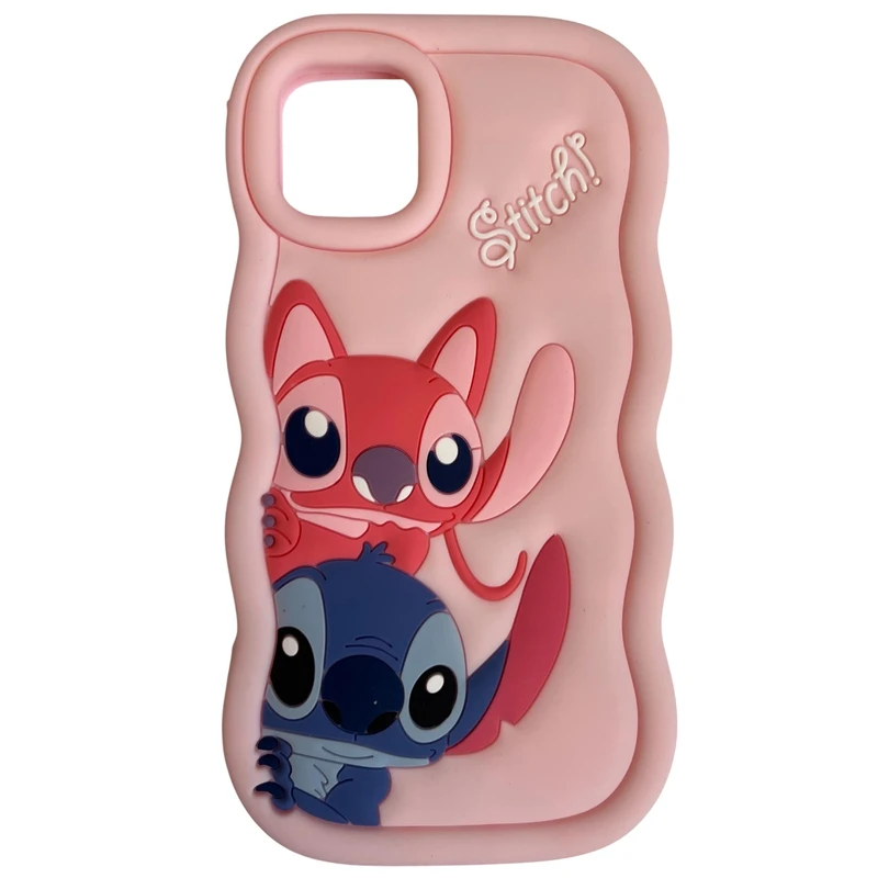 کاور مدل سیلیکونی طرح کاپل استیچ کد 559 مناسب برای گوشی موبایل اپل iPhone 11 Pro Max 