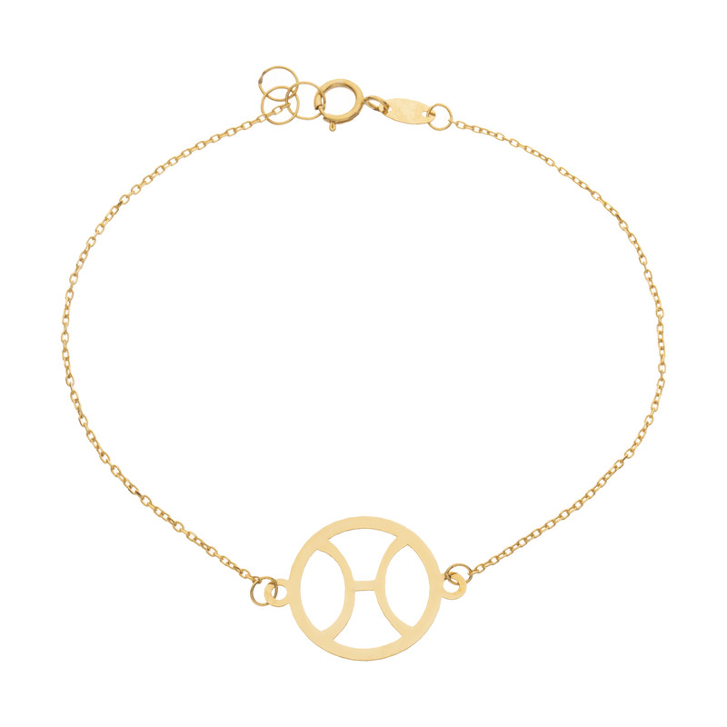 دستبند طلا 18 عیار زنانه مایا ماهک مدل MB1218