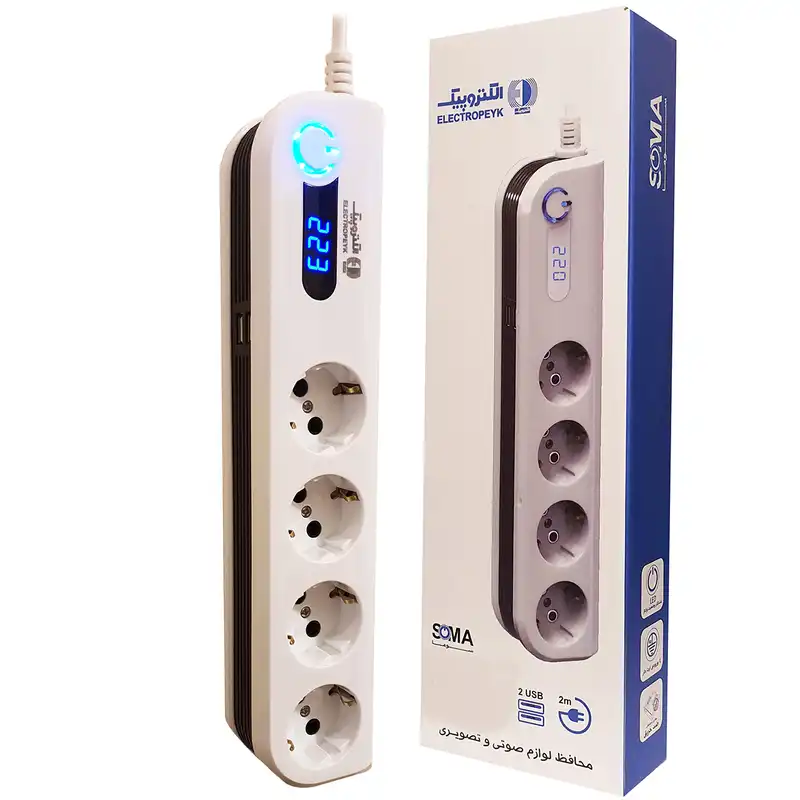 محافظ ولتاژ الکتروپیک مدل PWS-04L2.2-Soma