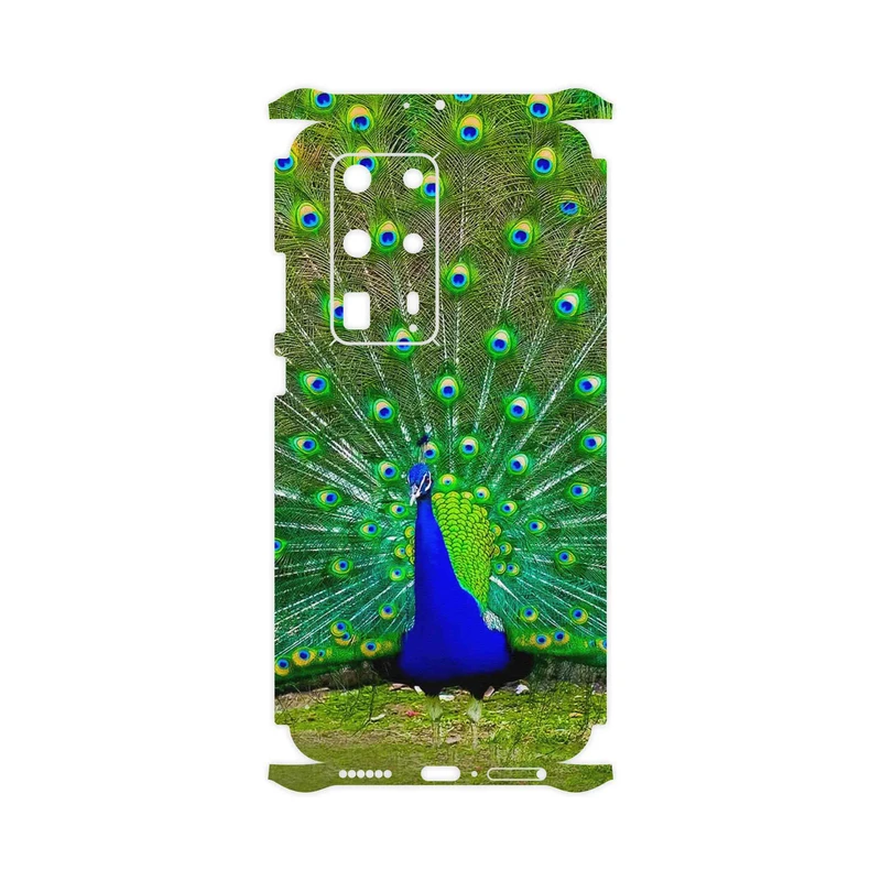برچسب پوششی ماهوت مدل Peacock-FullSkin مناسب برای گوشی موبایل هوآوی P40 Pro Plus