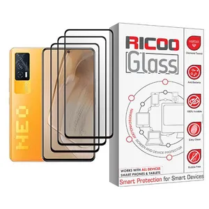 Ricoo Glass MIX003 Screen Protector For  iQOO Neo5 Pack Of 3