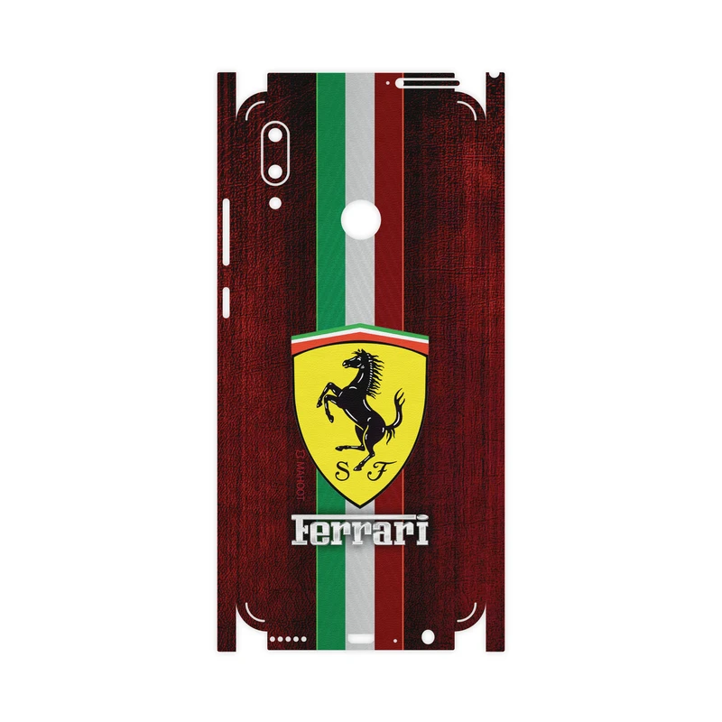 برچسب پوششی ماهوت مدل Ferrari-FullSkin مناسب برای گوشی موبایل هوآوی P Smart 2019