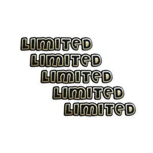 برچسب بدنه خودرو طرح LIMITED کد 10804B بسته 5 عددی