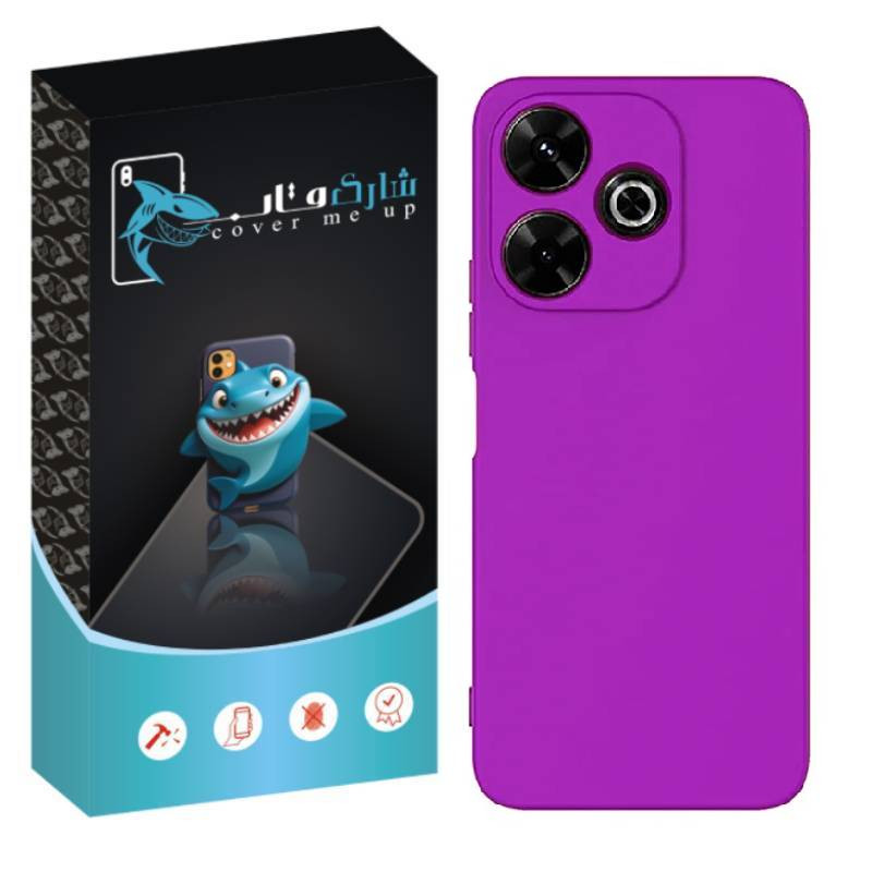 کاور شارک قاب مدل SILIK مناسب برای گوشی موبایل شیائومی Redmi 13 4G