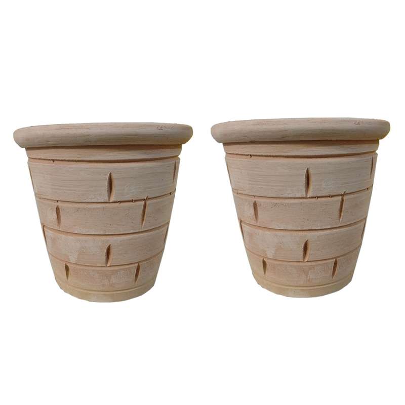 گلدان مدل PClay10-2 بسته 2 عددی