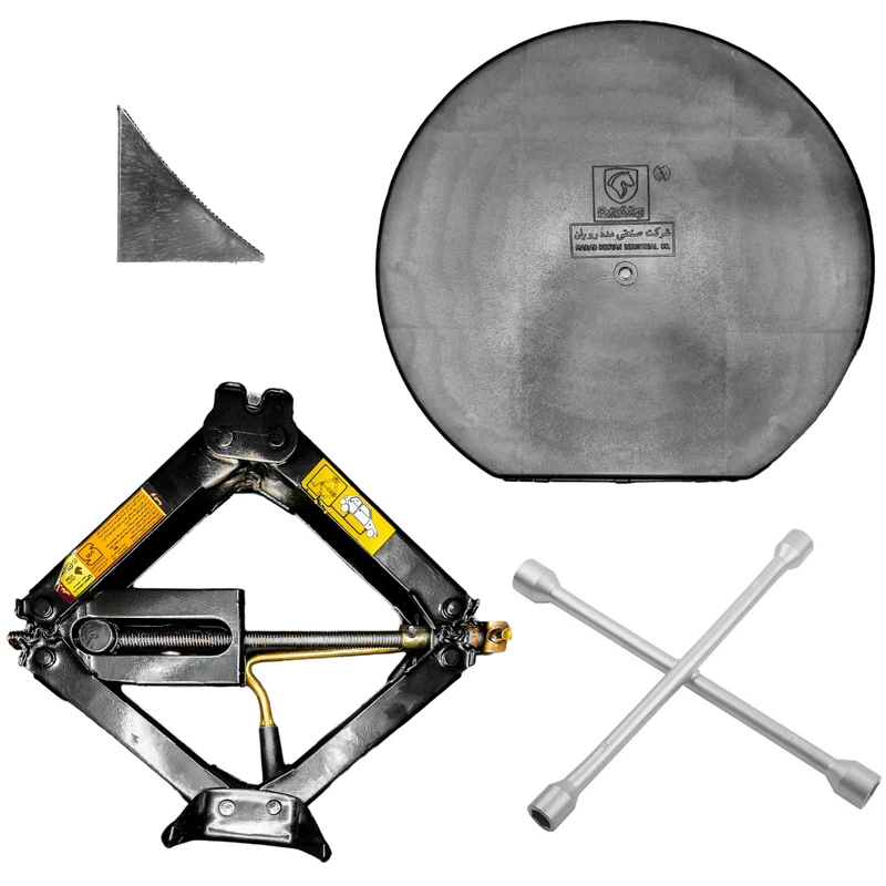 جک کامل شرکت صنعتی مددرویان مدل BA-64 ظرفیت 1.5 تن