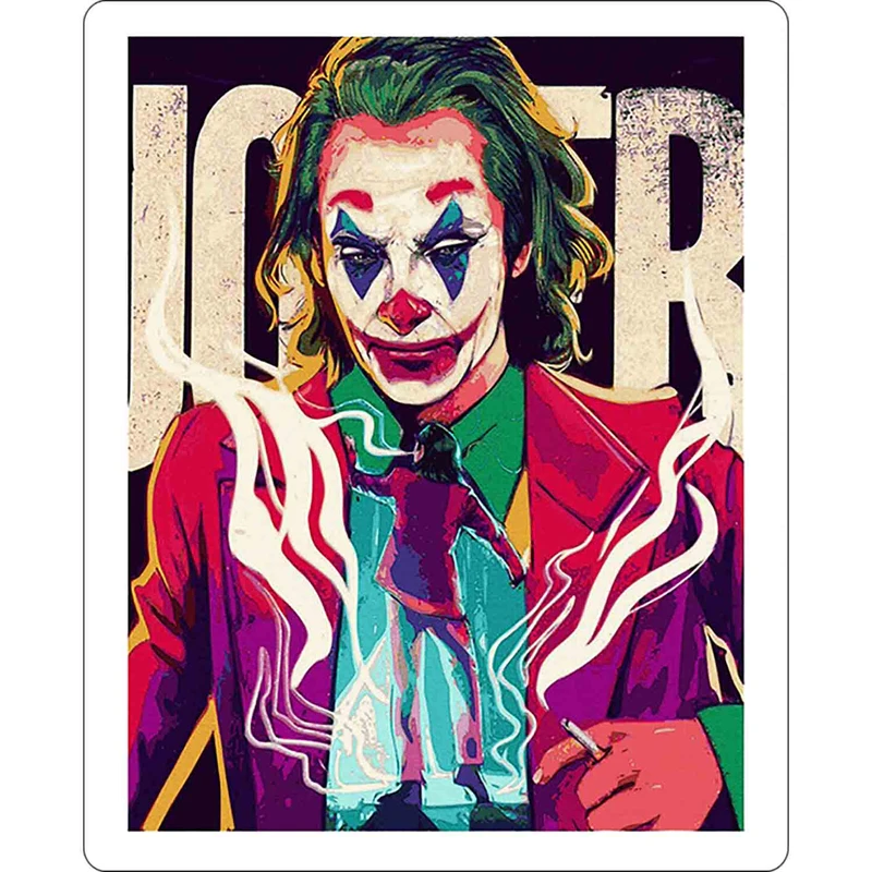 استیکر لپ تاپ طرح The Joker of Joaquin Phoenix 09 copy کد ST1845