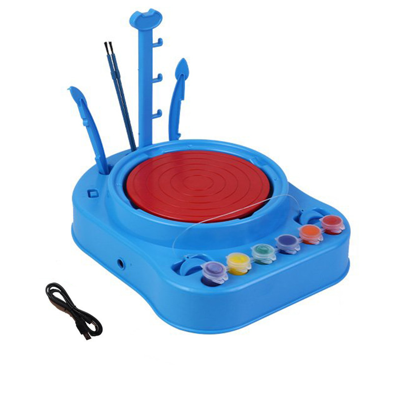 بازی آموزشی مدل سفالگری چرخ برقی و شارژی