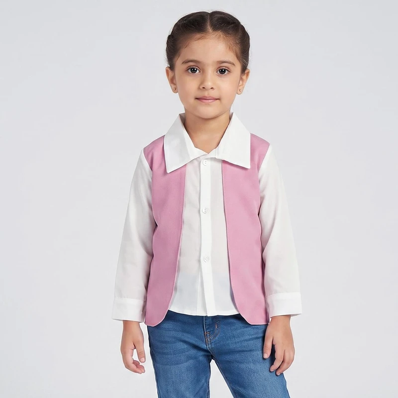 شومیز دخترانه مدل دوپیس