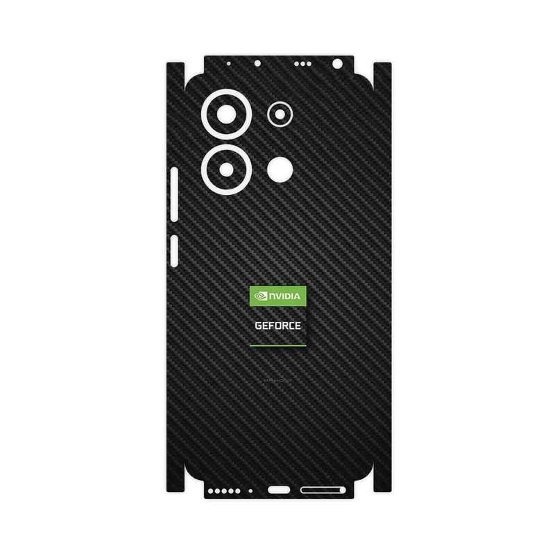 برچسب پوششی ماهوت مدل Nvidia-FullSkin مناسب برای گوشی موبایل شیائومی Redmi Note 13 4G