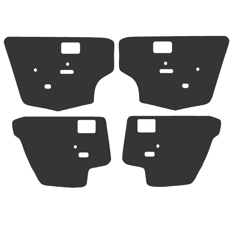 عایق صداگیری خودرو مدل صوتی حرارتی مناسب برای ماکسیما بسته 4عددی