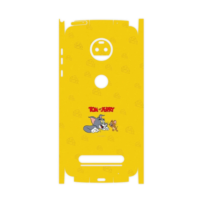 برچسب پوششی ماهوت مدل Tom and Jerry-FullSkin مناسب برای گوشی موبایل موتورولا Moto Z2 Force