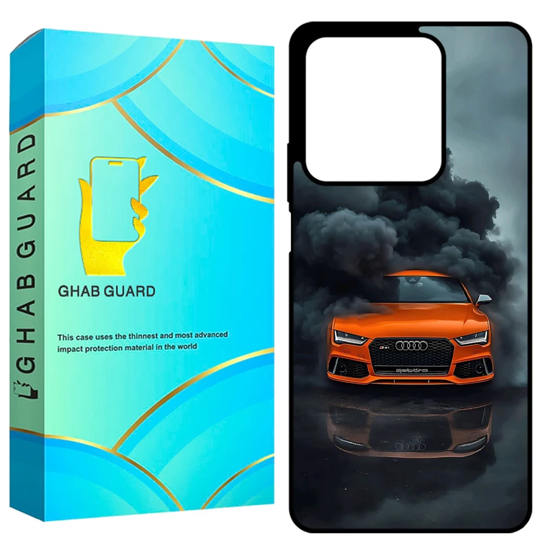 کاور قاب گارد طرح ماشین مدل GCHPN134 مناسب برای گوشی موبایل شیائومی Redmi Note 13 4G