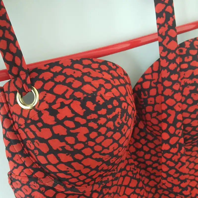 مایو زنانه جورج مدل Cobra snake