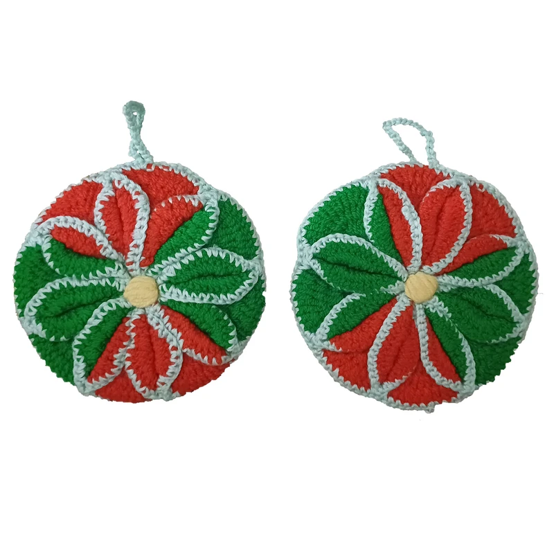 دستگیره قابلمه مدل دورنگ مجموعه دو عددی