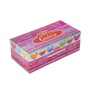 دستمال کاغذی 150 برگ گلریز مدل بافتینه