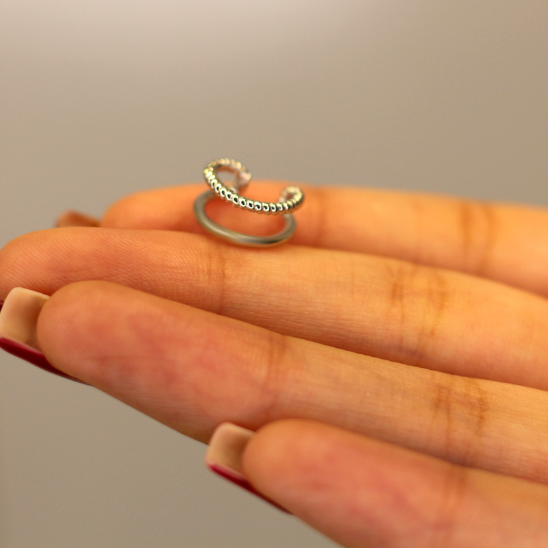 پیرسینگ گوش زنانه پایتخت مدل PS1003_A ایرکاف پیرسینگ گوش زنانه پایتخت مدل PS1003_A ایرکاف