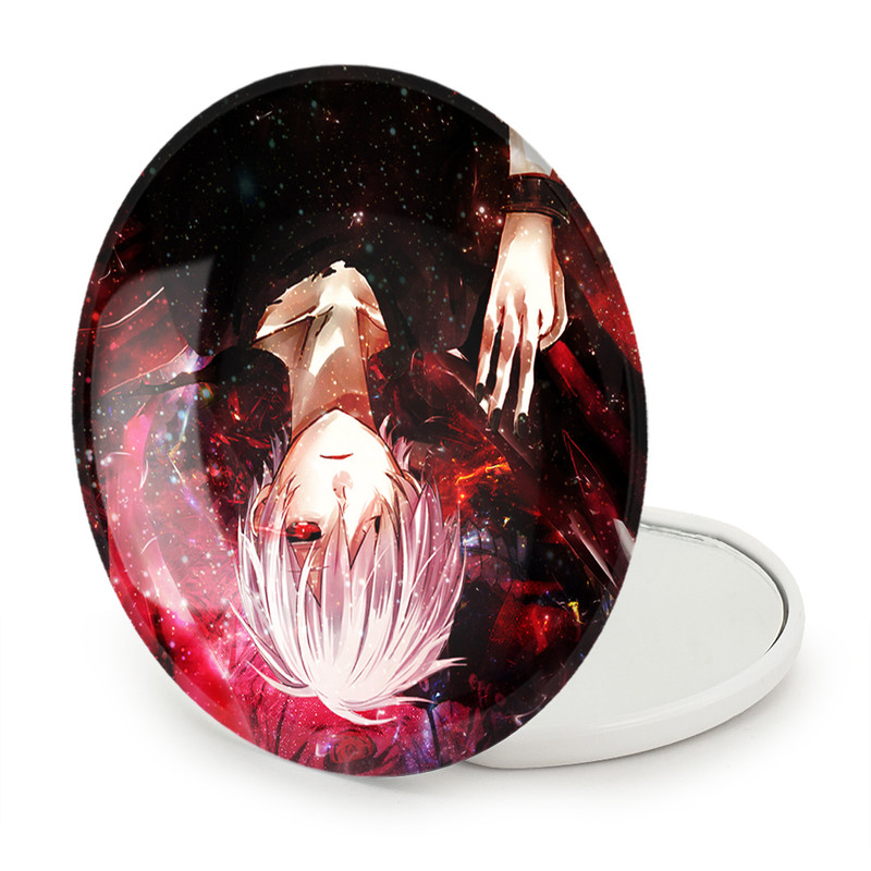 آینه جیبی خندالو طرح کانکی کن انیمه توکیو غول Tokyo Ghoul مدل تاشو کد 11911