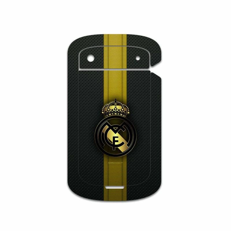 برچسب پوششی ماهوت مدل Real-Madrid-2 مناسب برای گوشی موبایل بلک بری Bold Touch 9900