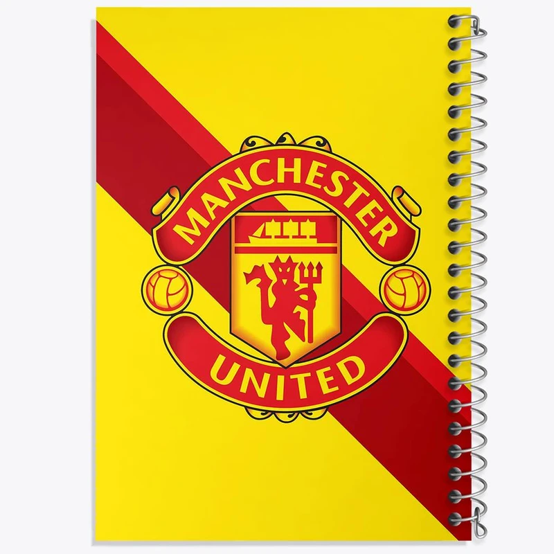 دفتر لیست خرید 50 برگ خندالو طرح باشگاه منچستر یونایتد کد 26482