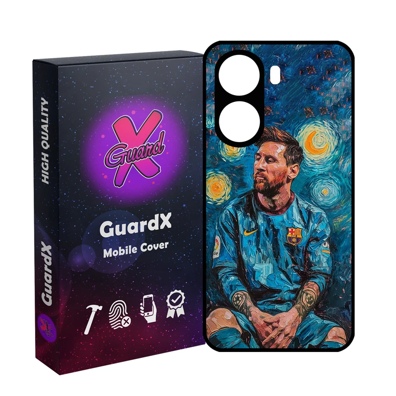 کاور گارد ایکس طرح لیونل مسی مدل 10741 مناسب برای گوشی موبایل شیائومی Poco X7 Pro