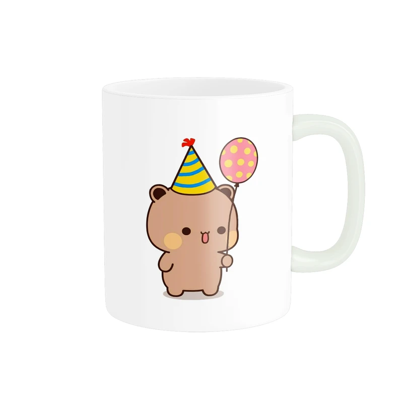 ماگ پاد آفرین مدل فانتزی طرح تولدی تولدت مبارک کیک شمع بادکنک کد p12079