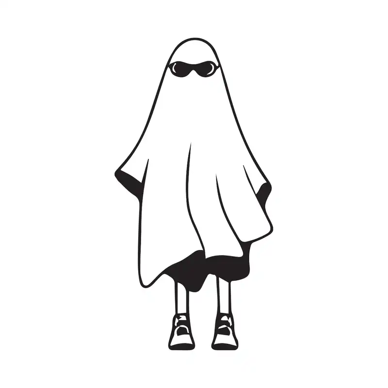 برچسب لپ تاپ طرح روح کد 678