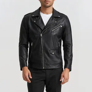 کت چرم مردانه مدل تک الدوز