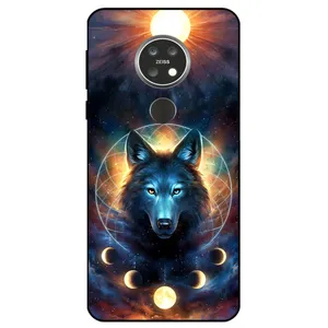  Megafone Wolf and Moon 8006 Cover For Nokia 6.2 / 7.2	