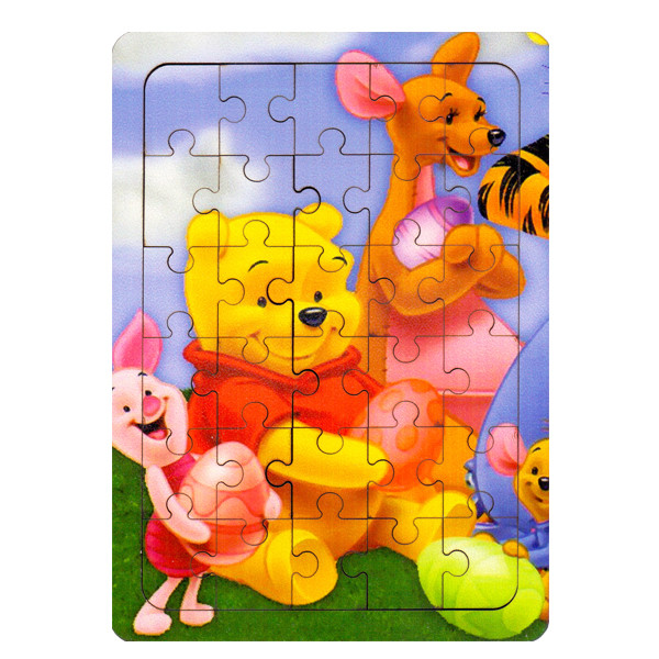 پازل 30 تکه مدل خرس پو کد XN 08 