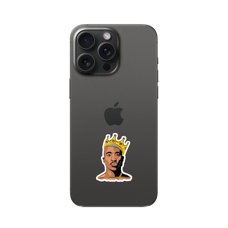 استیکر لپ تاپ و موبایل مدل توپاک