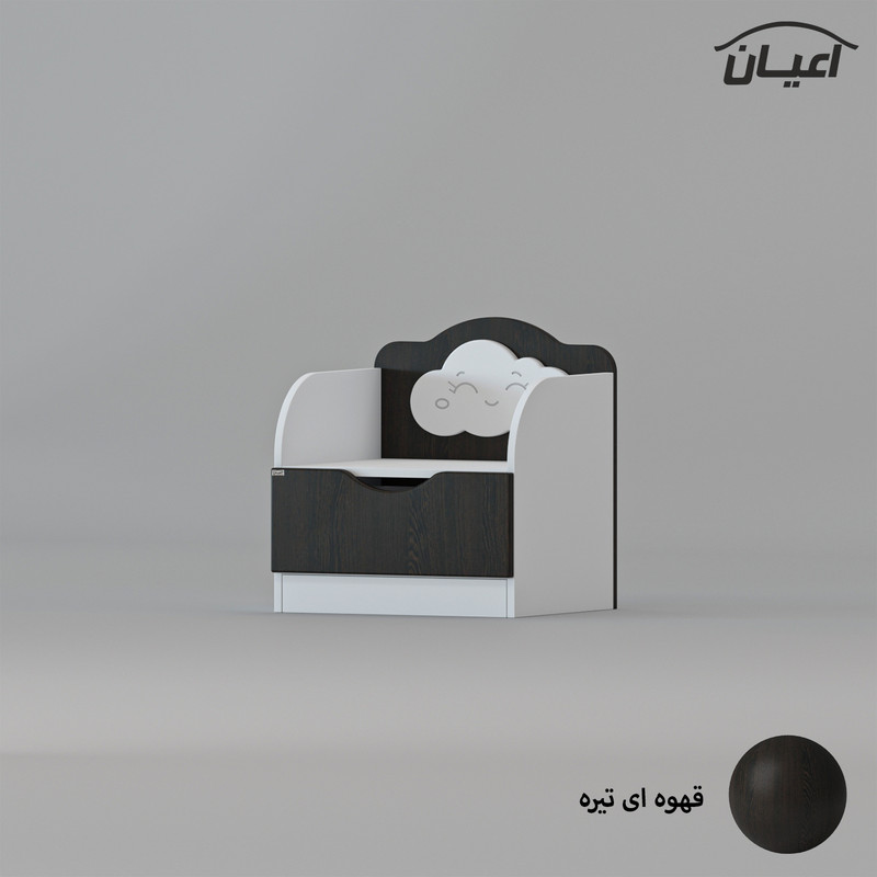 میز پاتختی کودک و نوجوان اعیان مدل FH761