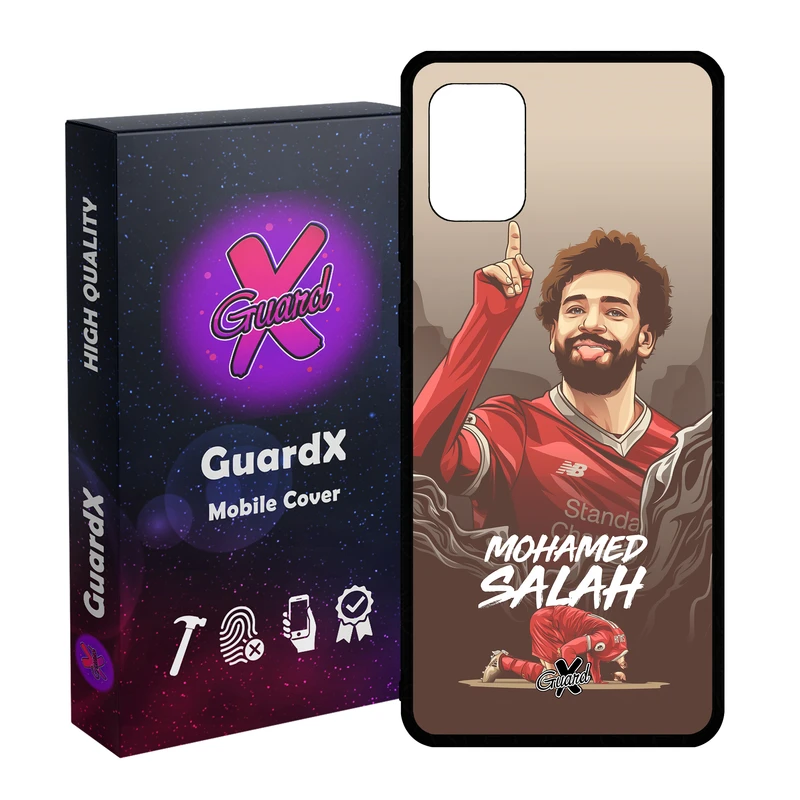 کاور گارد ایکس طرح Salah مدل Glass10481 مناسب برای گوشی موبایل سامسونگ Galaxy A51 4G