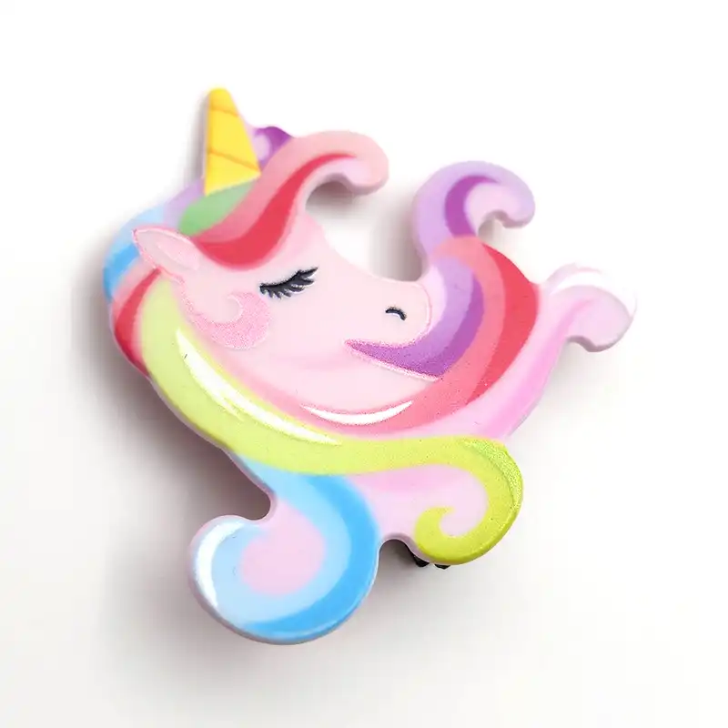 گیره مو دخترانه مدل یونیکورن کد SNG294-MT