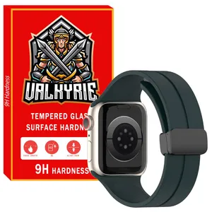 بند والکری مدل Silicon Magnetic مناسب برای اپل واچ سری 1/2/3/4/5/6/7/8/9/SE سایز 38/40/41 میلی متری