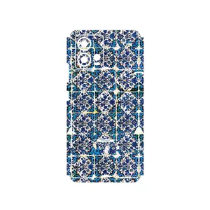 MAHOOT Traditional_Tile Cover Sticker for Motorola Edge 30 Fusion