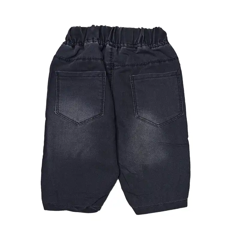 شلوارک جین پسرانه مدل دنل داک اردکی کد 1249