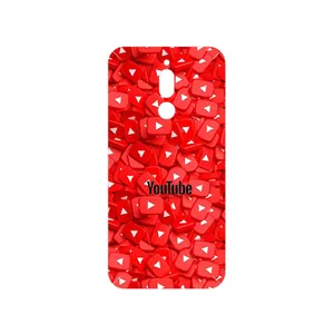 MAHOOT Youtube Cover Sticker for Xiaomi Redmi 8