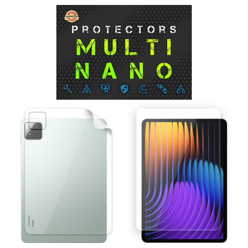 محافظ صفحه نمایش مولتی نانو مدل X-SFT مناسب برای تبلت شیائومی Pad 7 Pro به همراه برچسب پوششی
