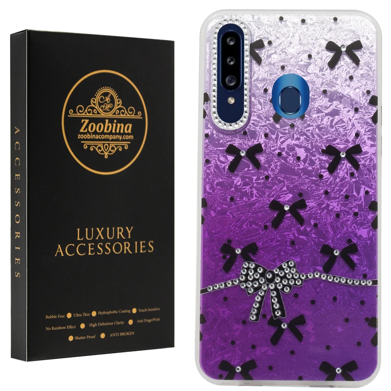 کاور زوبینا مدل Aila مناسب برای گوشی موبایل سامسونگ Galaxy A20S