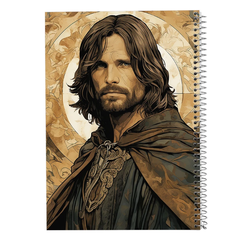 دفتر مشق 50 برگ مدوپد مدل  ارباب حلقه ها The Lord of the Rings کد DF3083