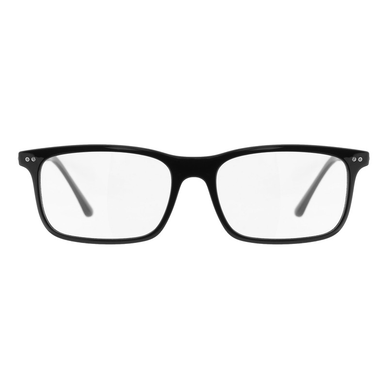فریم عینک طبی ویفرر (Wayfarer) مردانه جورجیو آرمانی مدل 0AR7041-5017-53 مناسب برای صورت بیضی، قلب، مستطیل و مربع