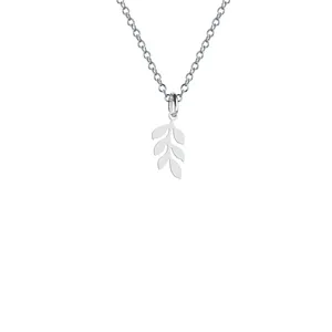 گردنبند نقره زنانه هایکا مدل شاخه برگ کد n.ha2-75