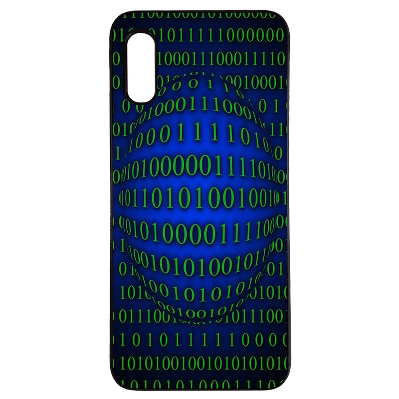 کاور طرح صفر و یک کد 1146 مناسب برای گوشی موبایل سامسونگ galaxy a50
