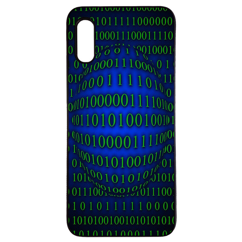 کاور طرح صفر و یک کد 1146 مناسب برای گوشی موبایل سامسونگ galaxy a02