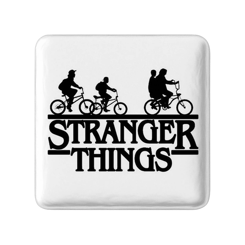مگنت خندالو طرح سریال استرنجر تینگز Stranger Things  مدل مربعی کد 19345