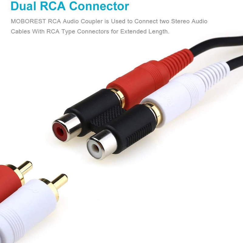 مبدل RCA دو به دو مدل H2