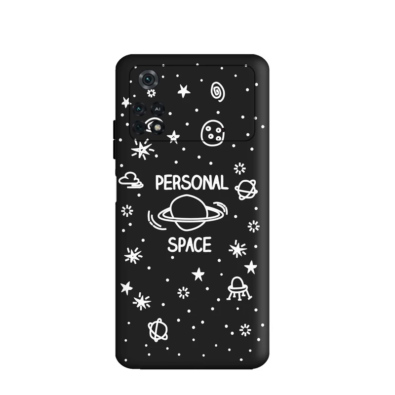 کاور قاب گارد طرح کهکشانی کد m8180 مناسب برای گوشی موبایل شیائومی Poco M4 Pro 4G